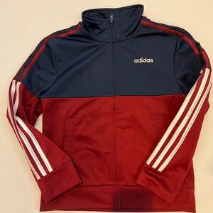 Adidas Boys Full zip lightweight jacket Youth size 8